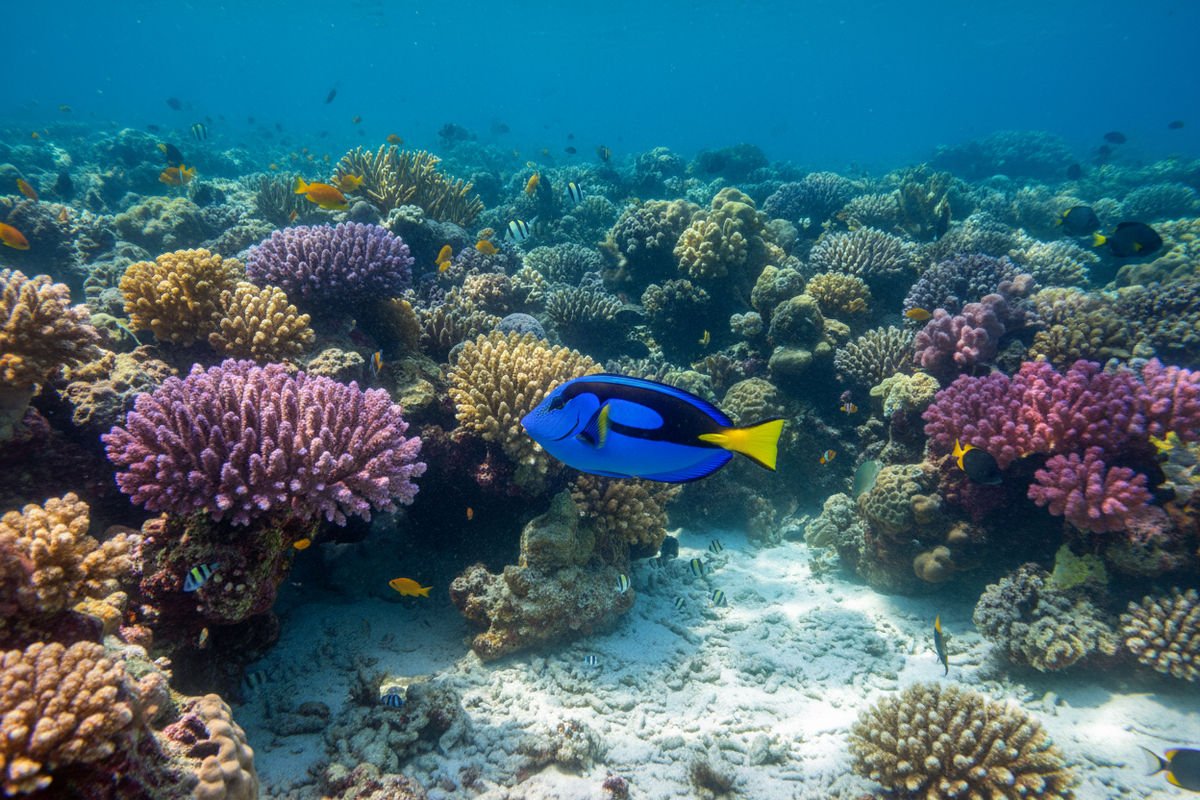 Tangs and Surgeonfish: Meet the Colorful Gardeners of the Reef