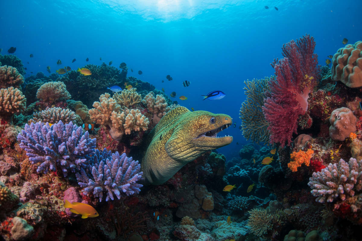 Eels Uncovered: From Garden Colonies to Reef-Dwelling Morays